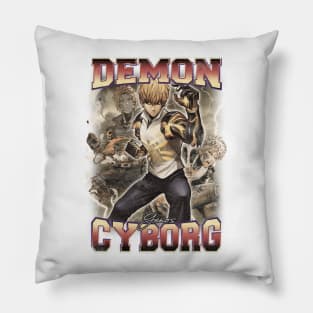 Genos - Demon Cyborg Pillow