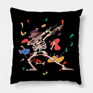 Crazy skeleton Pillow