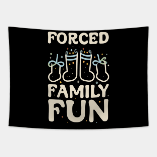 Forced Family Fun Tapestry