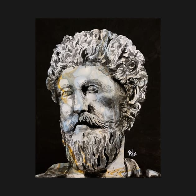 Marcus Aurelius of Rome by artbymeezy