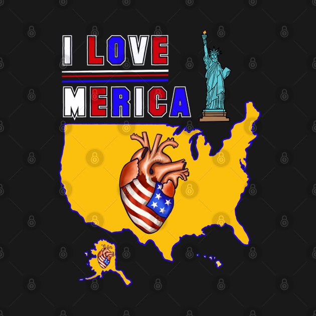 I love America by Artardishop