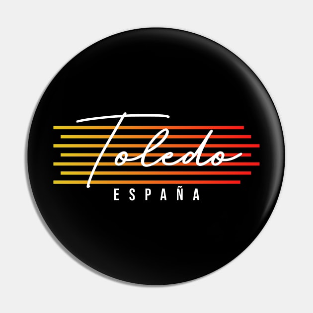 Toledo Spain Souvenir Gift Pin by zap