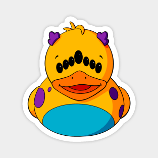 Monster Rubber Duck Magnet