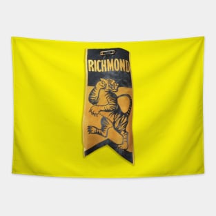 Richmond Tigers - Retro - SUPPORTERS RIBBON Tapestry