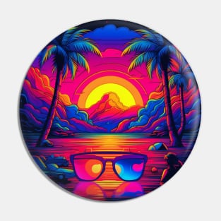 Tropical Paradise - Summer Holiday Pin