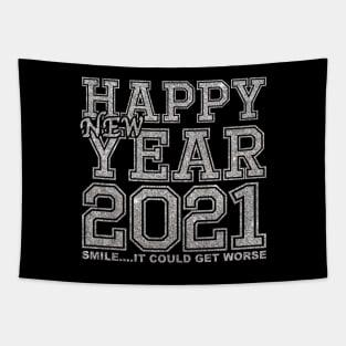 2021 Smile It Could Get Worse Tapestry