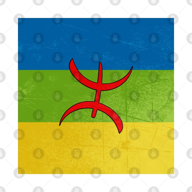 Amazigh Flag by Art Studio