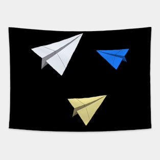 Paper Airplanes Tapestry