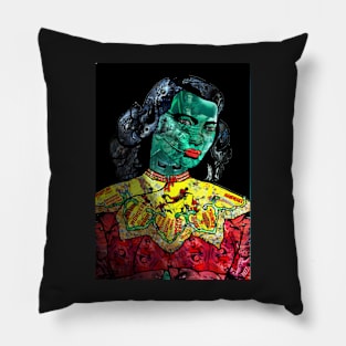 The Green Lady Pillow