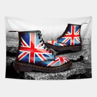 Union Jack Flag Doc Martens boots Tapestry