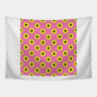 Sunflowers Neck Gator Pink Sunflower Tapestry