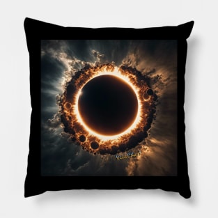 Eclipse Apocalypse Run Away Pillow