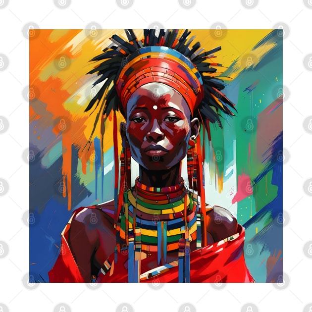 Contemporary Maasai by Sensei Arts