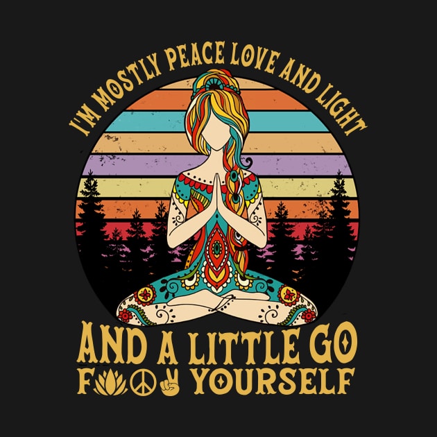 I'm mostly peace love and light and a Little go by TEEPHILIC