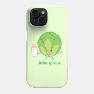 Little Sprout | by queenie's cards Phone Case