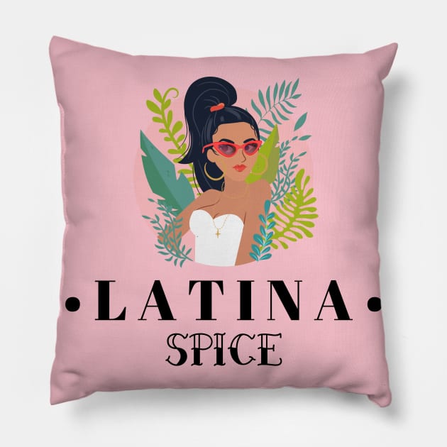 Latina Spice Pillow by OniSide