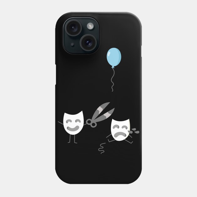 Theatre of joy and pain Phone Case by demonigote