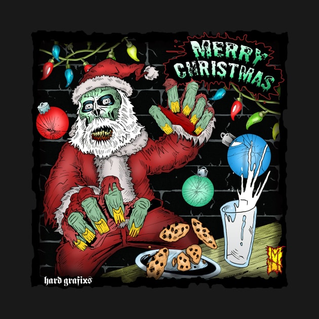 Santa Zombie wants Brains by Grafixs© / Miguel Heredia by Grafixs©