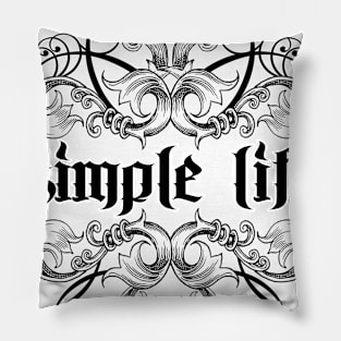 typography Pillow