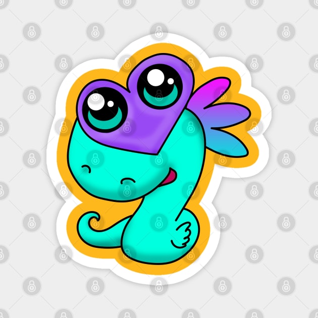 Baby Dragon Magnet by Digifestas