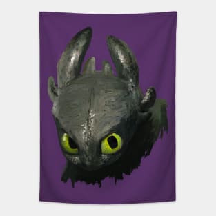 Shy Toothless Tapestry