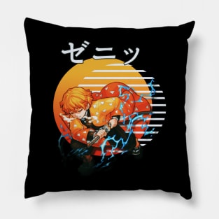 Zenitsu Chan Demon Slayer Pillow