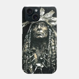 Warrior The North American Indian Phone Case