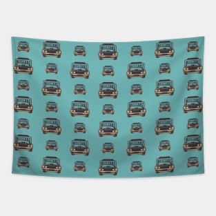 Mustang Lover Pattern Tapestry