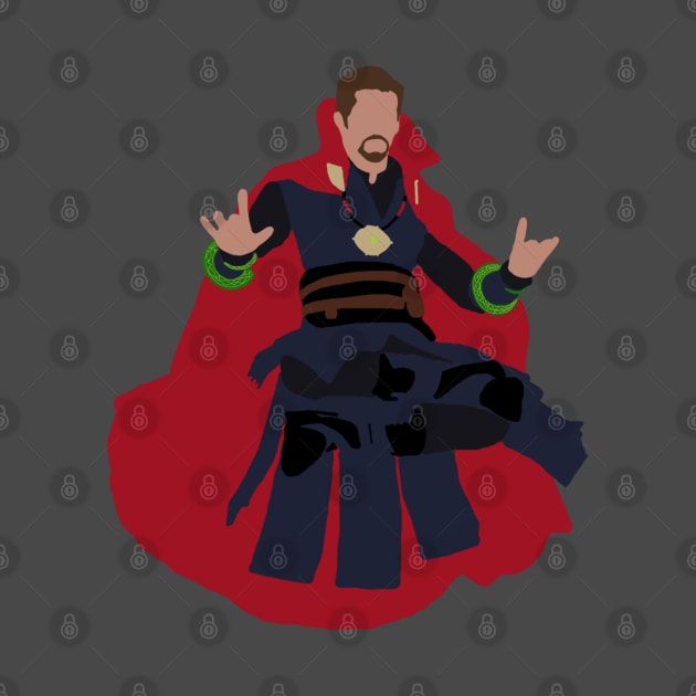 Doctor strange levitating by HIMMLAM