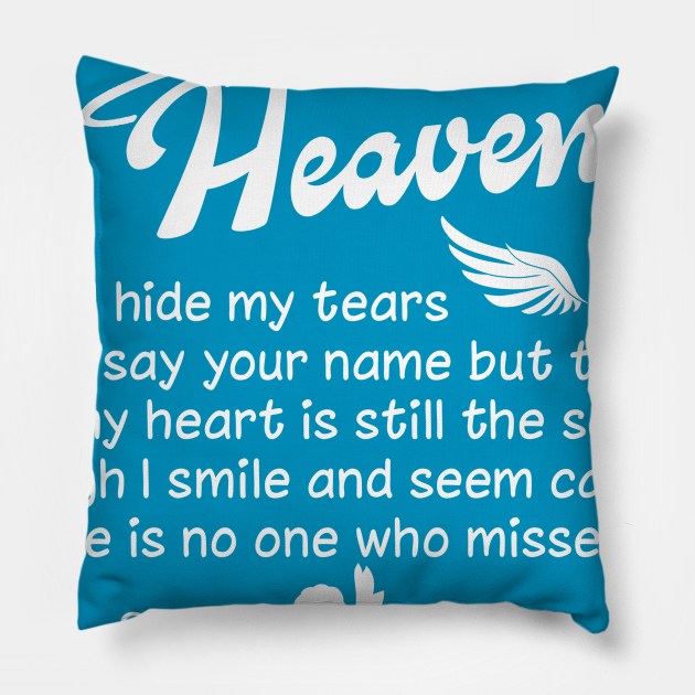 For my Son in Heaven Pillow by Andreeastore  