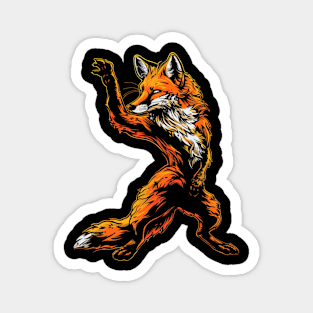 Fox Dusk Dwellers Magnet