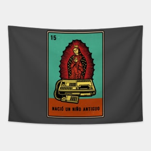 Vintage Video Game Console Loteria Tapestry