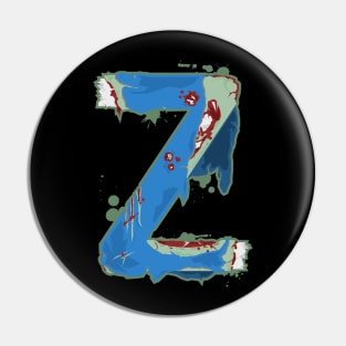 Z for ZOMBIE Pin