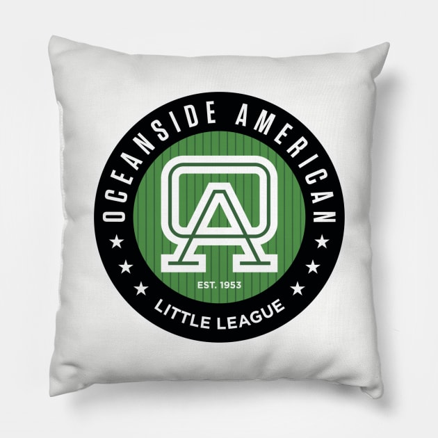 OALL Circle Design Pillow by Oceanside American Little League