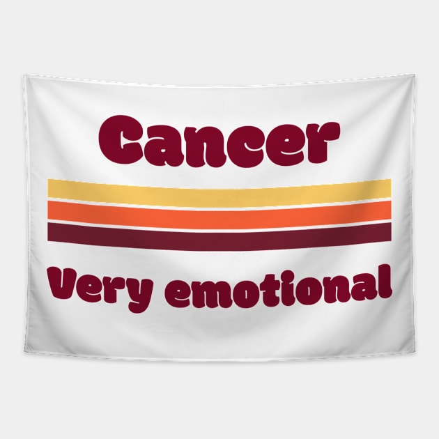 Cancer retro style Tapestry by euheincaio