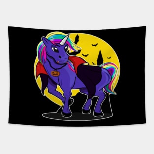 Halloween Unicorn- Tapestry