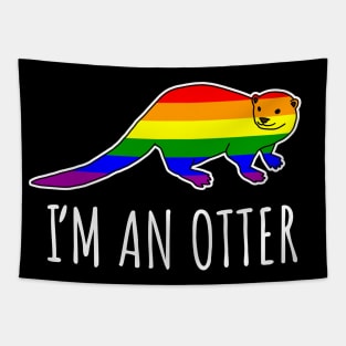 I'm An Otter Tapestry