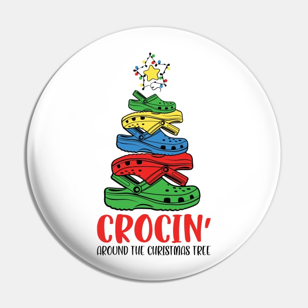 Crocin' Around The Christmas Tree Pin by Bam-the-25th