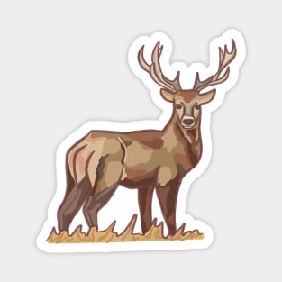 Standing Stag Magnet