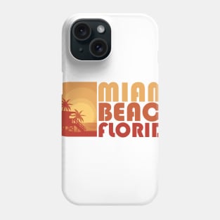 Miami Beach Florida Phone Case