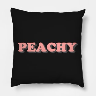 Peachy Pillow