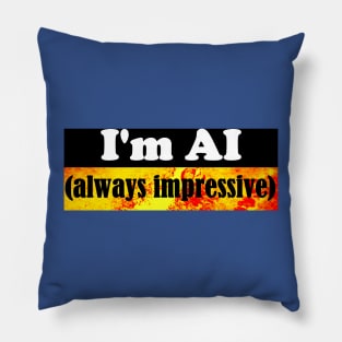 AI JOKE Pillow