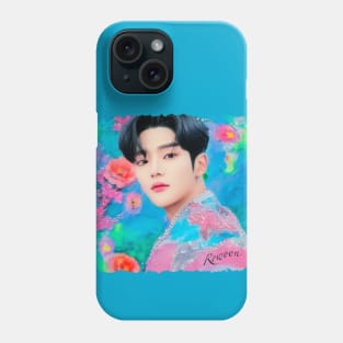 Rowoon - romantic flower portrait | 로운 ewsbdi 김석우 Phone Case