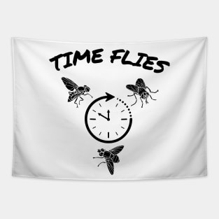 Time Flies Tapestry