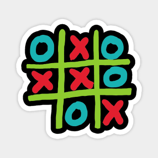 Tic-tac-toe Magnet