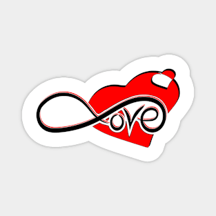 Infinity love Magnet