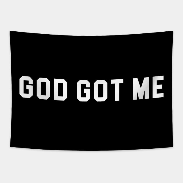 God Got Me Tapestry by martinroj