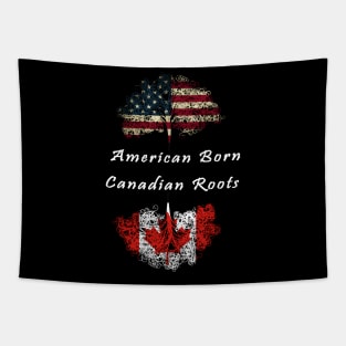 American Born Canadian Roots Tapestry