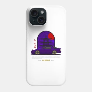 Midnight Racer Purple FC3S RX7 JDM Phone Case