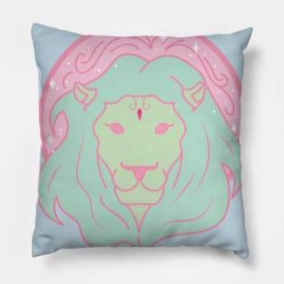 Leo Lion (Pastel) Pillow